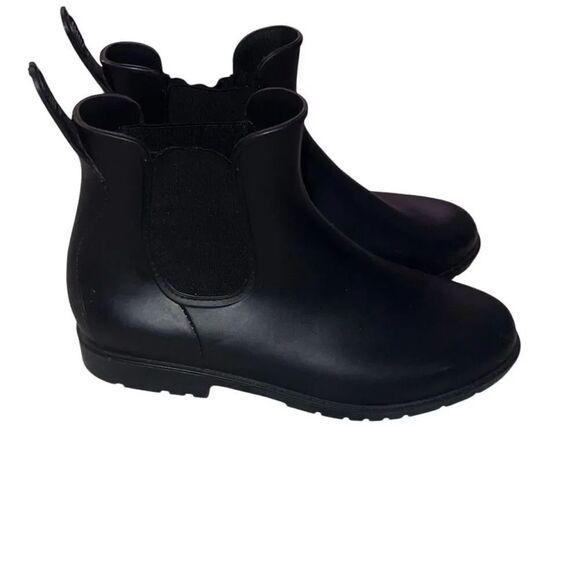 Chelsea Black Rain Bootie - Picture 3 of 4